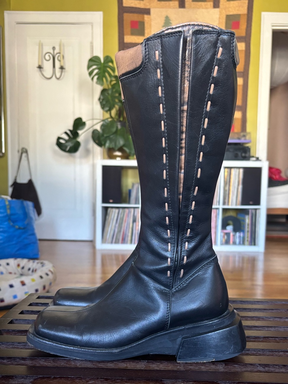 Vintage Bunker Leather Boots - Picture 4 of 13